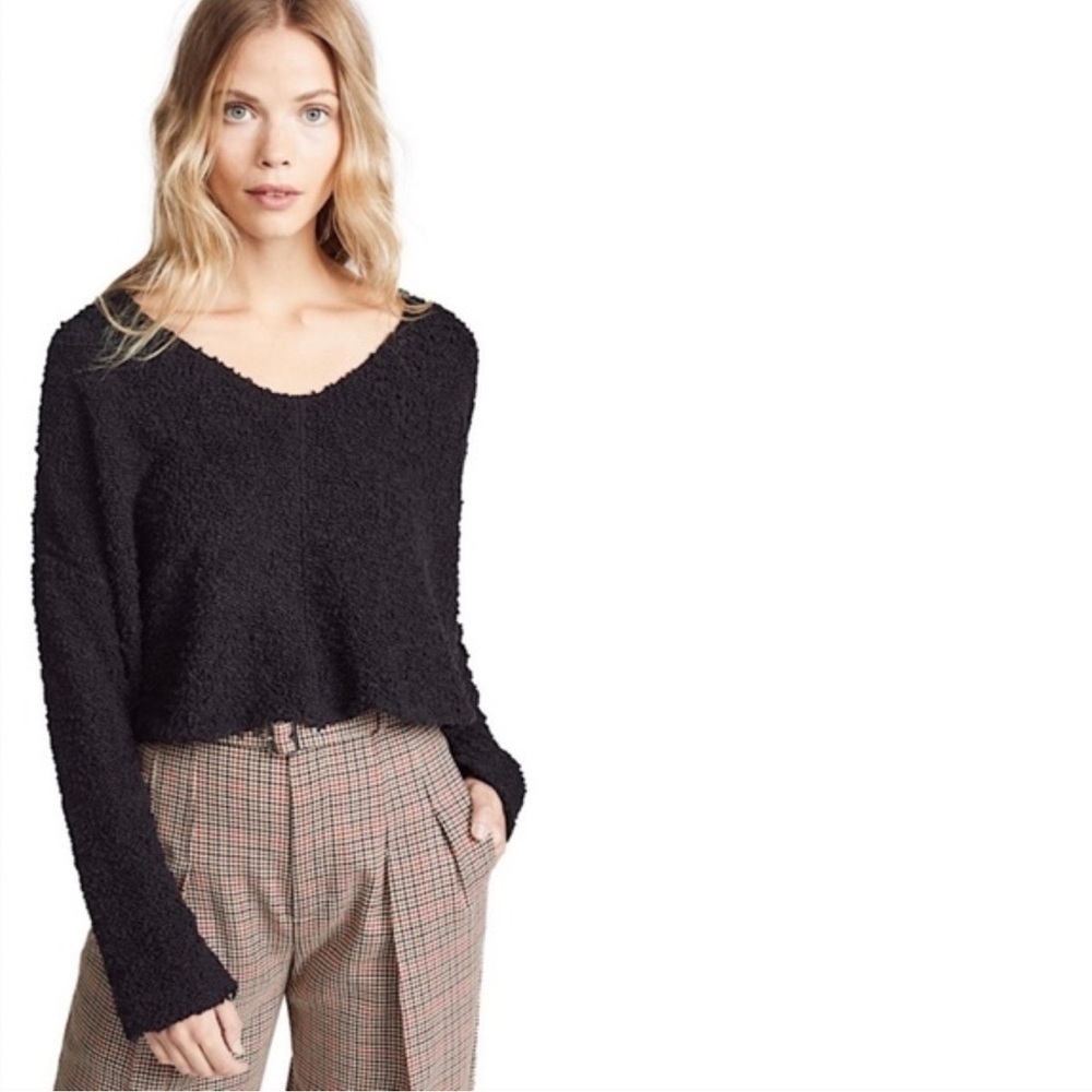 Free People Popcorn Pullover Sweater
